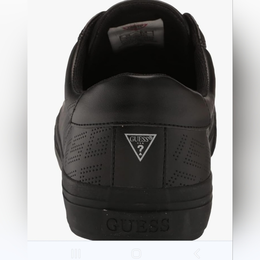 Guess Men's Black "Mumbai" Sneakers Size 10. Gently Used. In Excellent Condition - Picture 5 of 10